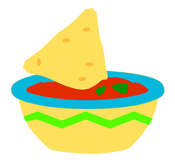 Chips Salsa DECAL