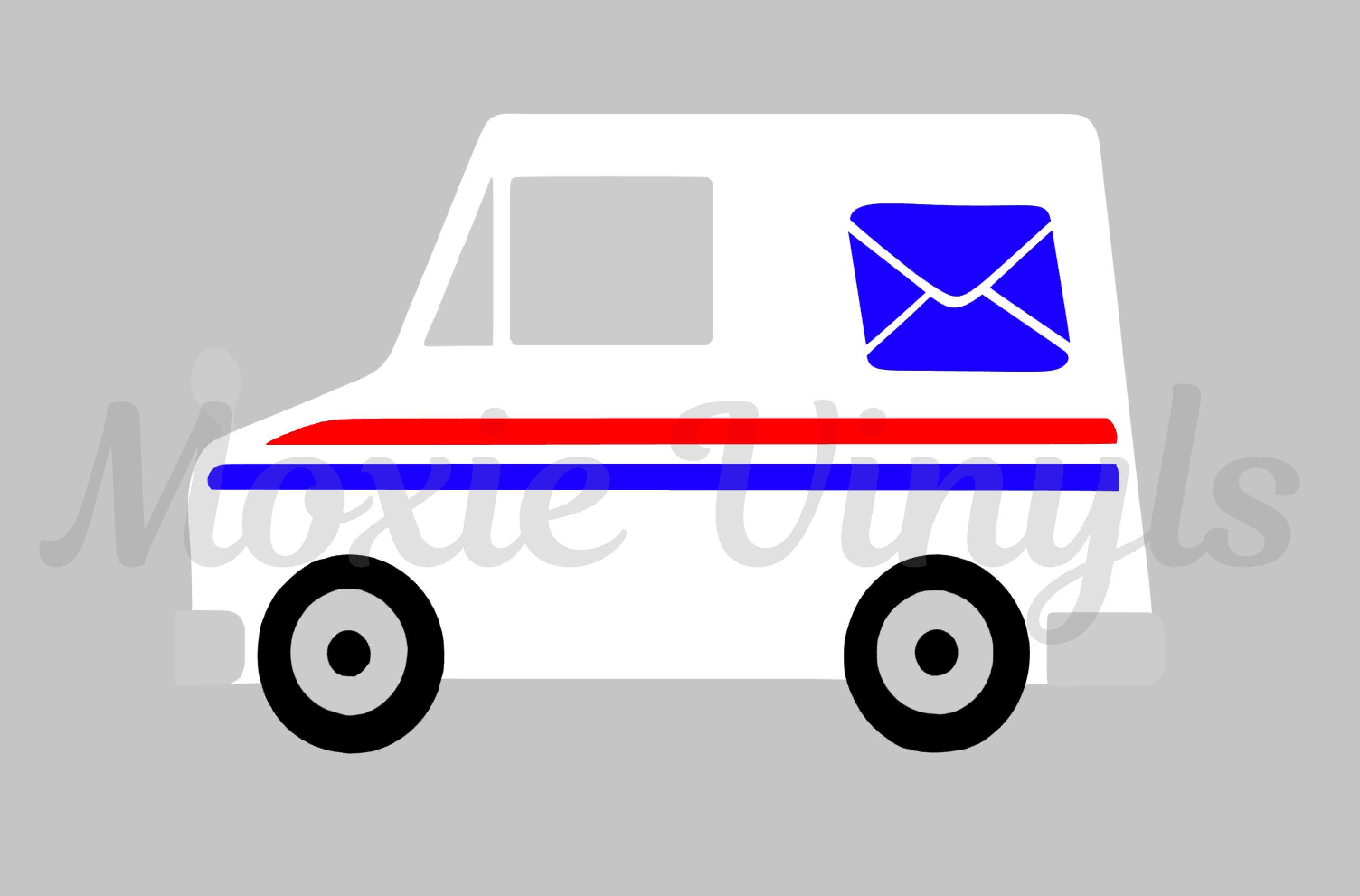 Postal Truck DECAL – Moxie Vinyls