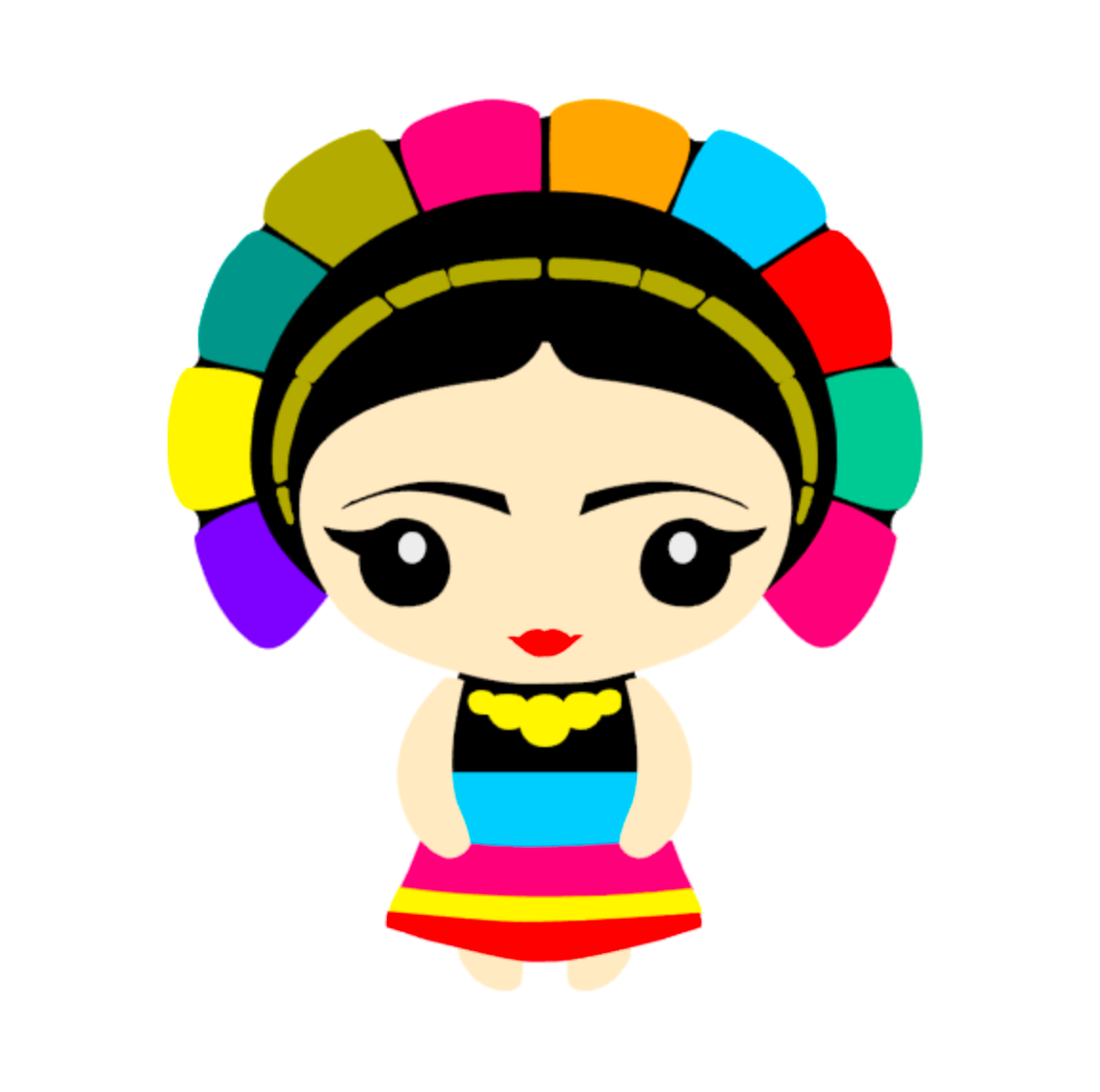 Mexican Doll DECAL – Moxie Vinyls