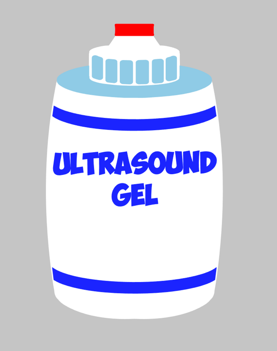 Ultrasound Bottle DECAL