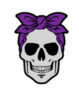Skull Bandana Acrylic Blank