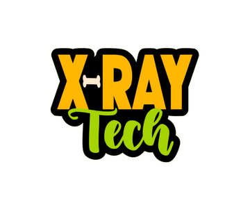 X Ray Tech Badge Reel Blanks