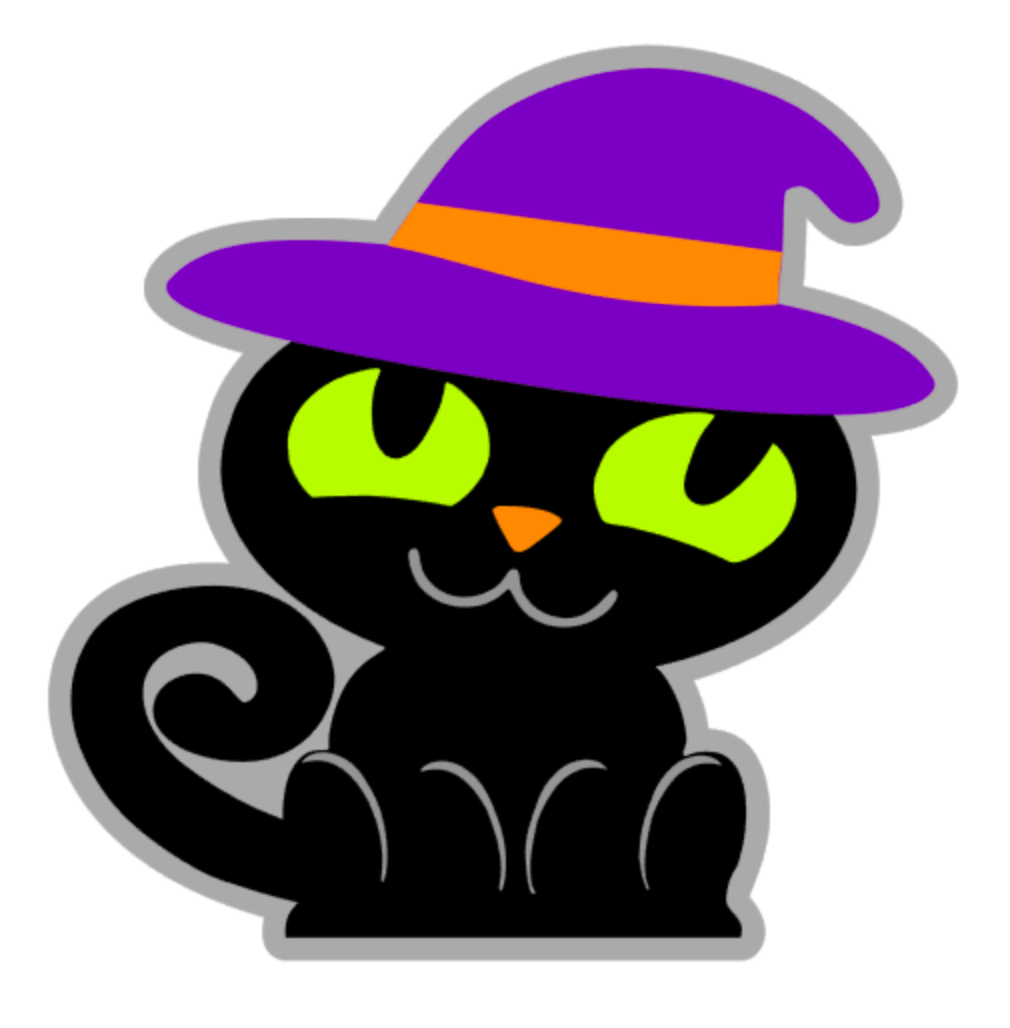 Halloween Cat Acrylic Blank