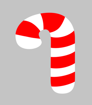 Candy Cane DECAL