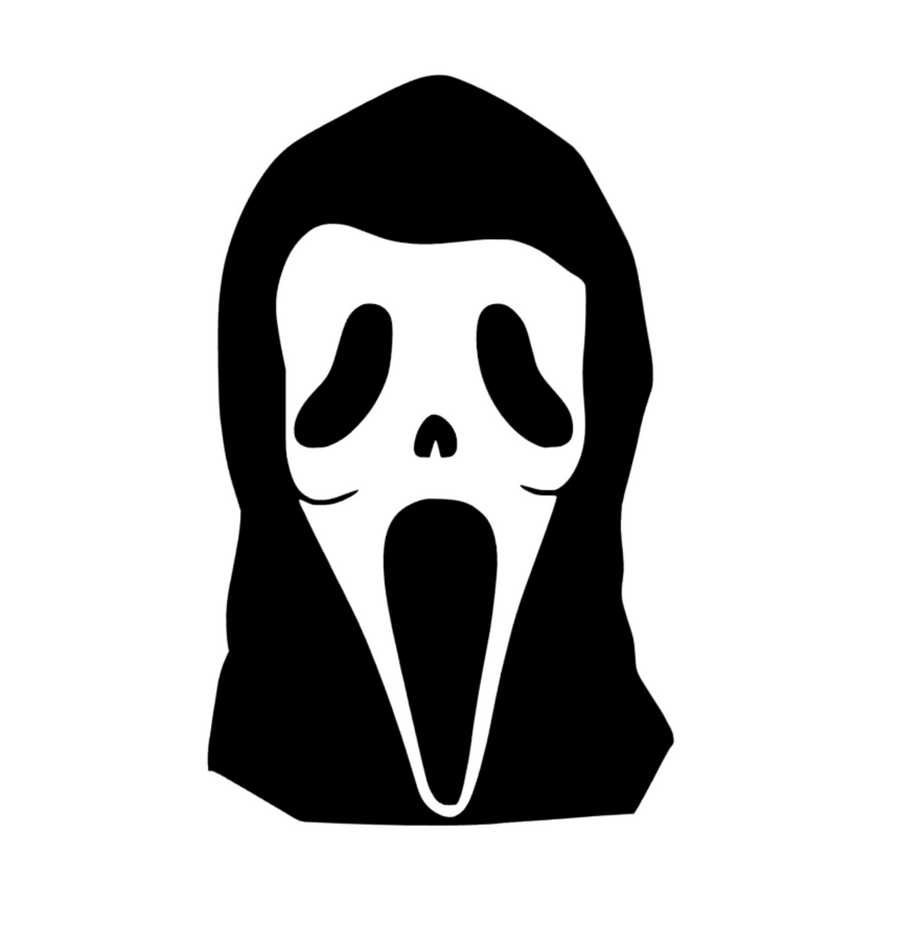 Ghost Face DECAL