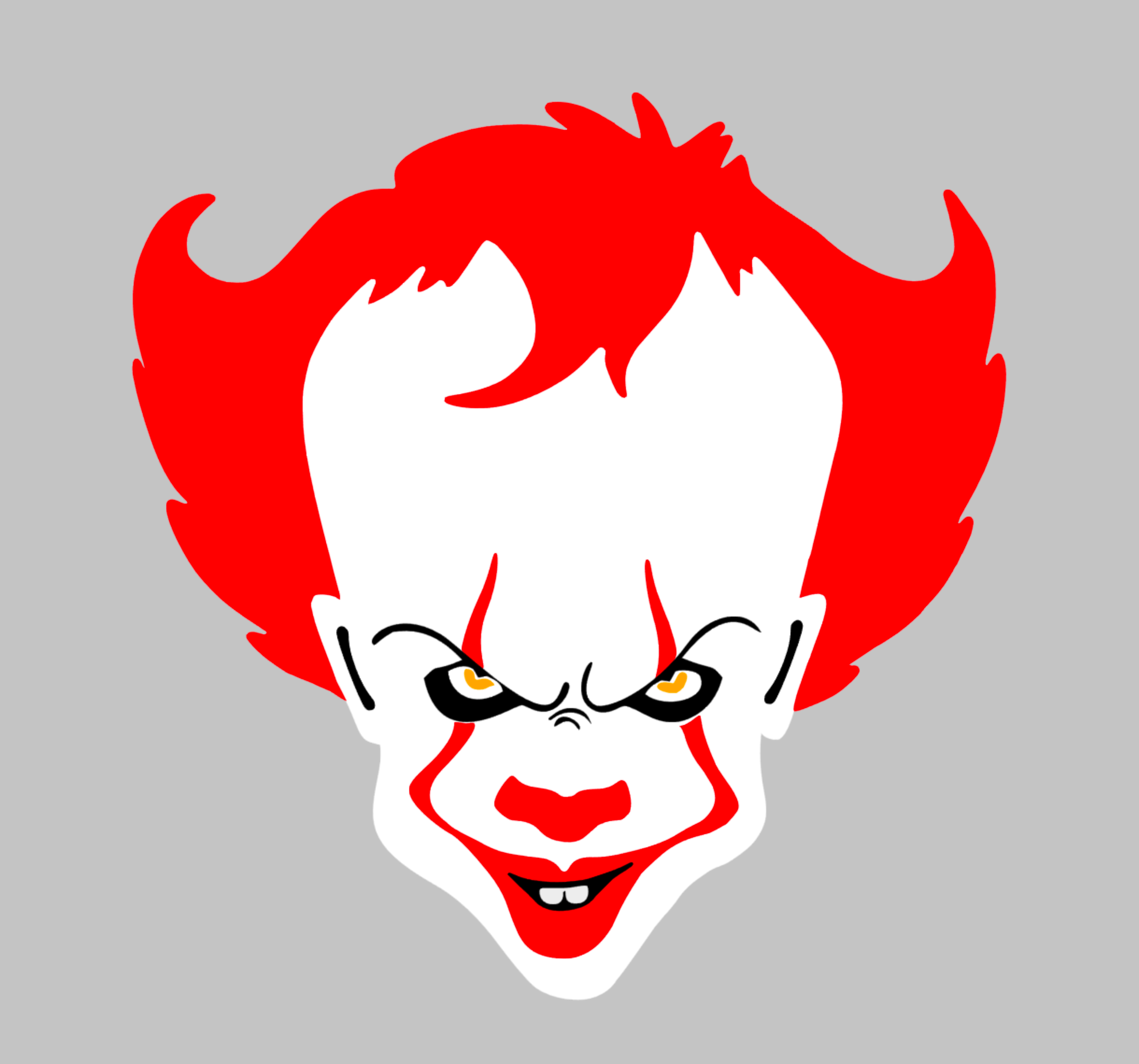 Evil Clown DECAL – Moxie Vinyls