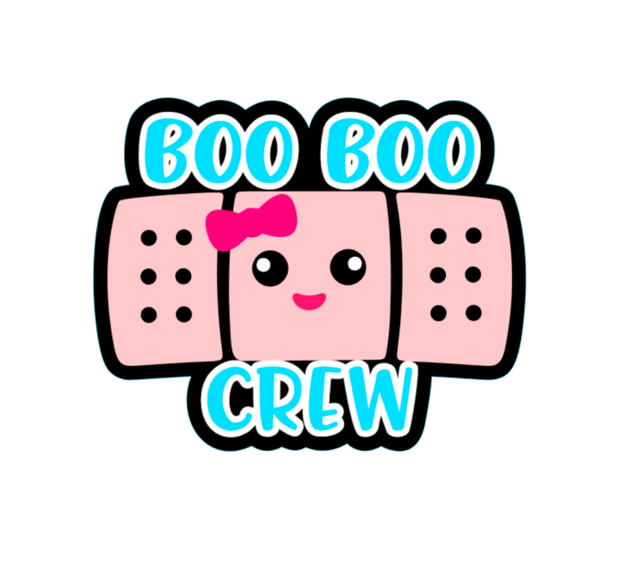 Boo Boo Crew Badge Reel Blank