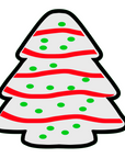 Christmas Tree Cake Acrylic Blank