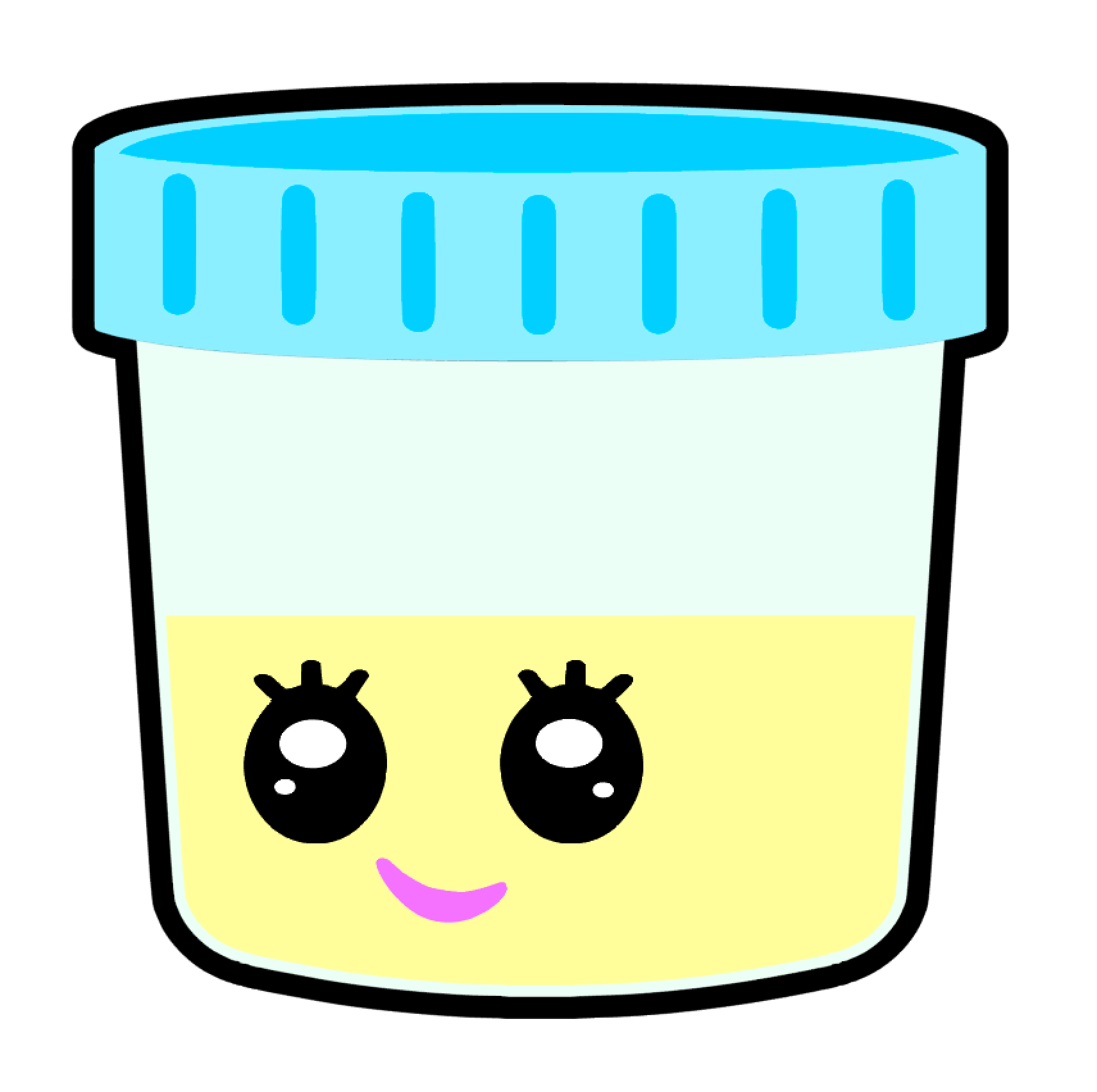 Specimen Cup Acrylic Blank