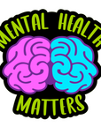 Mental Health Matters Acrylic Blanks for Badge Reels