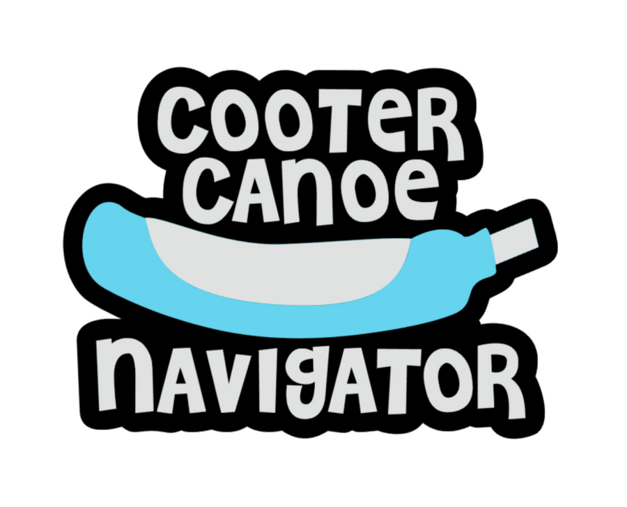 Cooter Canoe Acrylic Blanks for Badge Reels