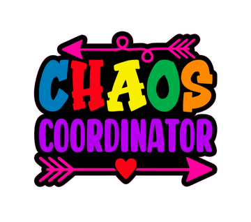 Chaos Coordinator Acrylic Blank – Moxie Vinyls