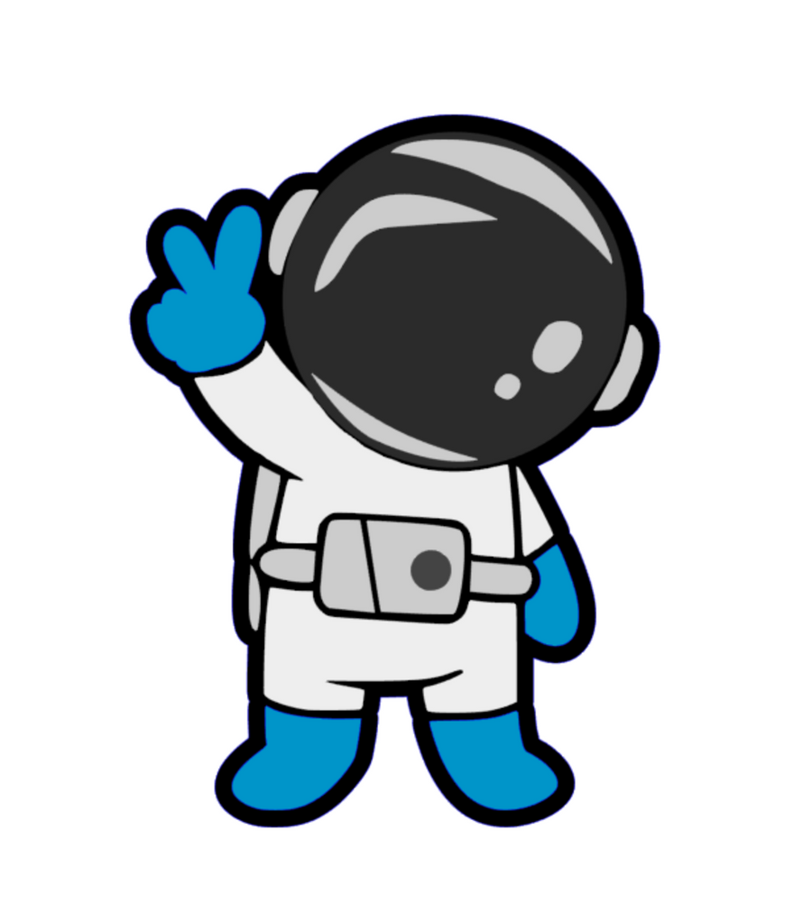 Astronaut Acrylic Blank