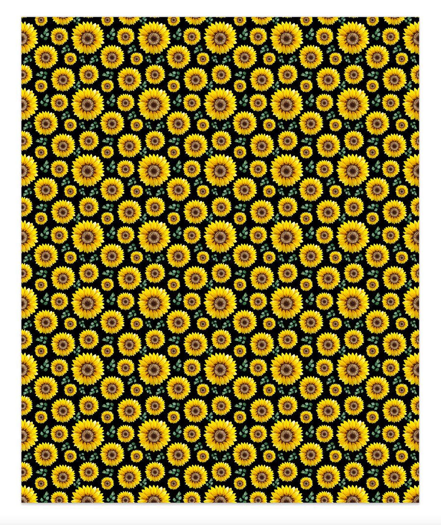 Sunflowers 3 Faux Leather