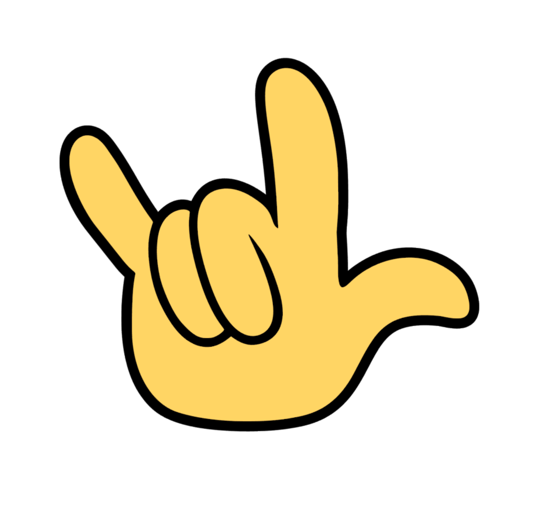Love Sign Language Acrylic Blank – Moxie Vinyls