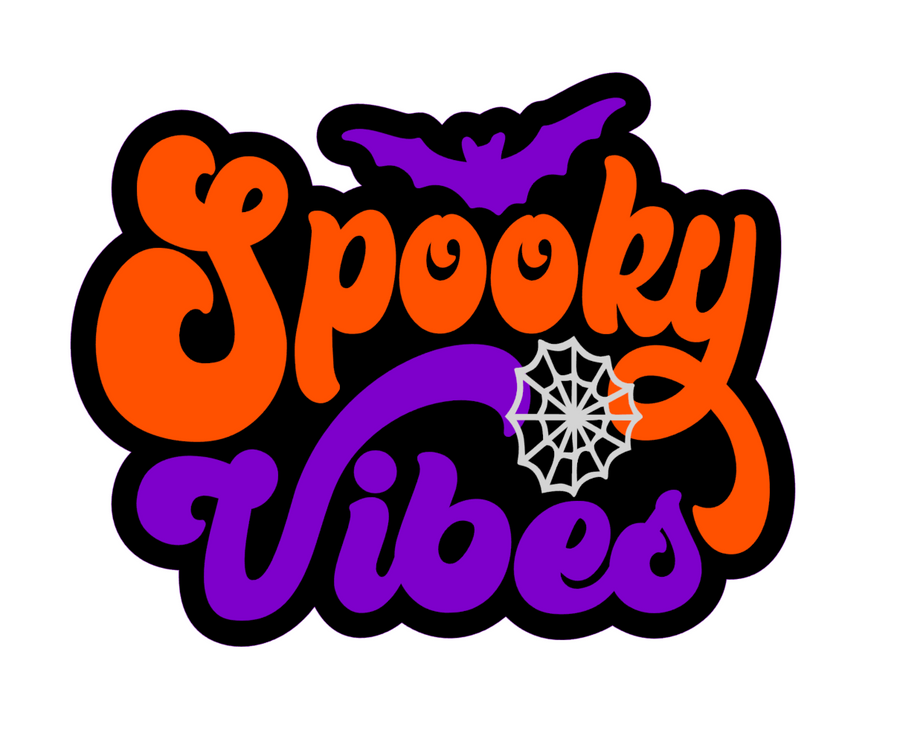 Spooky Vibes Halloween Acrylic Blanks