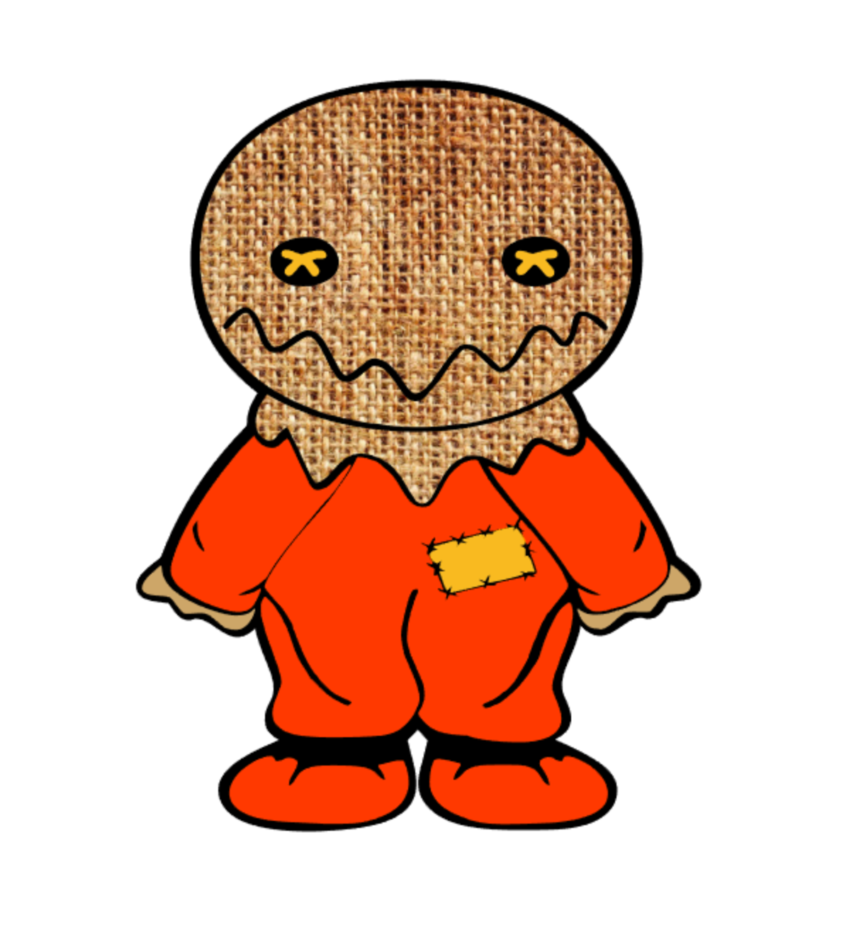 Sam Trick or Treat DECAL