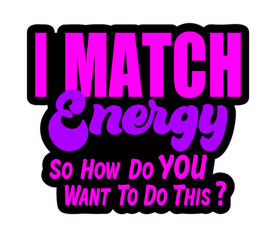 I Match Energy Craft Blanks