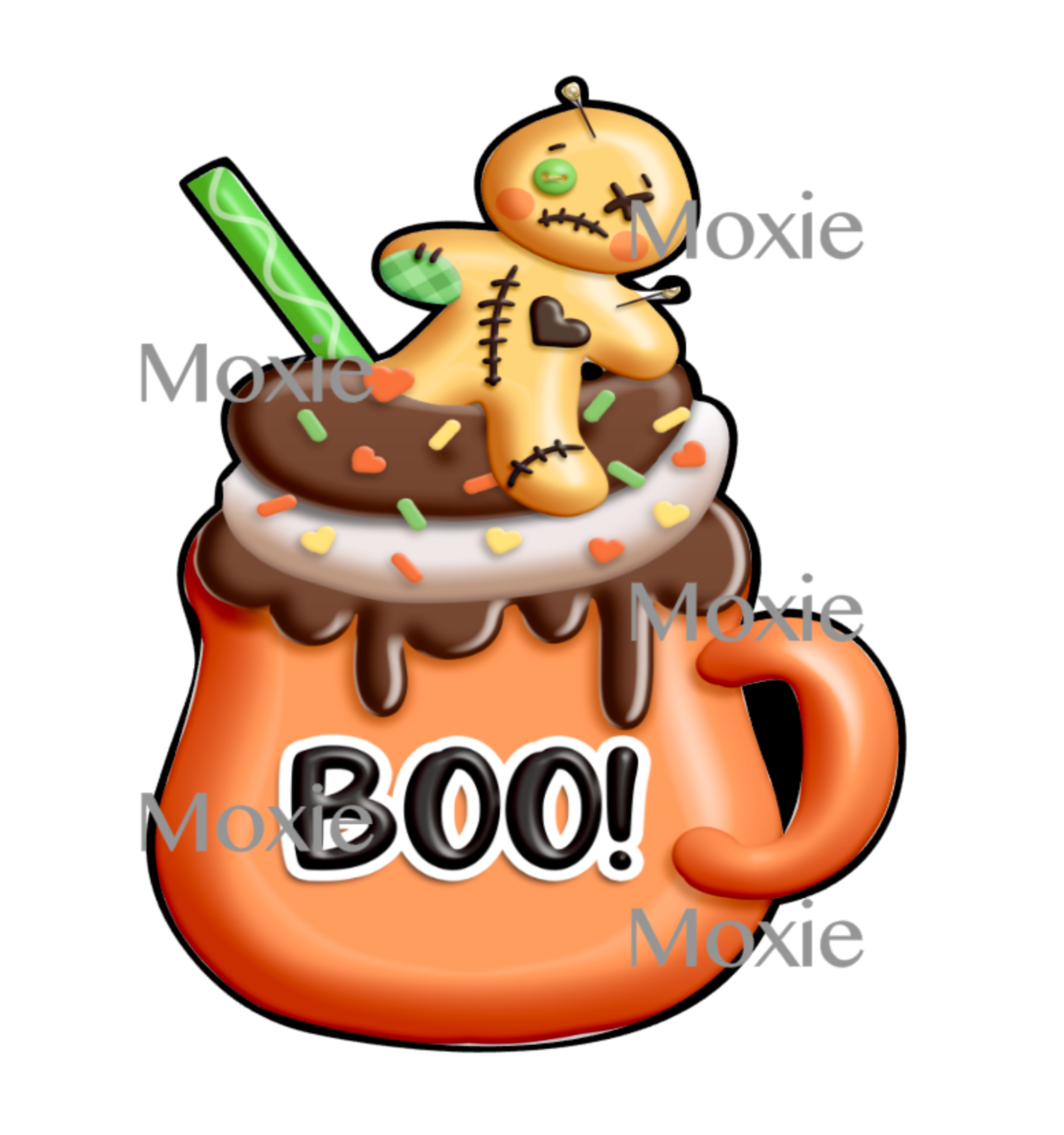 Halloween Mug Decal &amp; Acrylic Blank COMBO