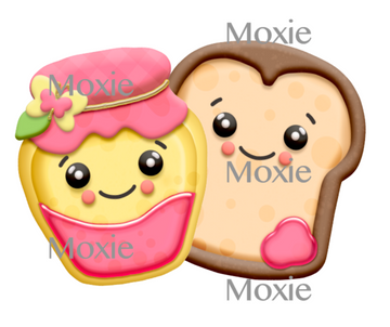 Toast and Jam Decal & Acrylic Blank COMBO