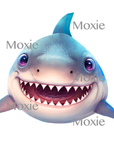 Shark Decal & Acrylic Blank COMBO