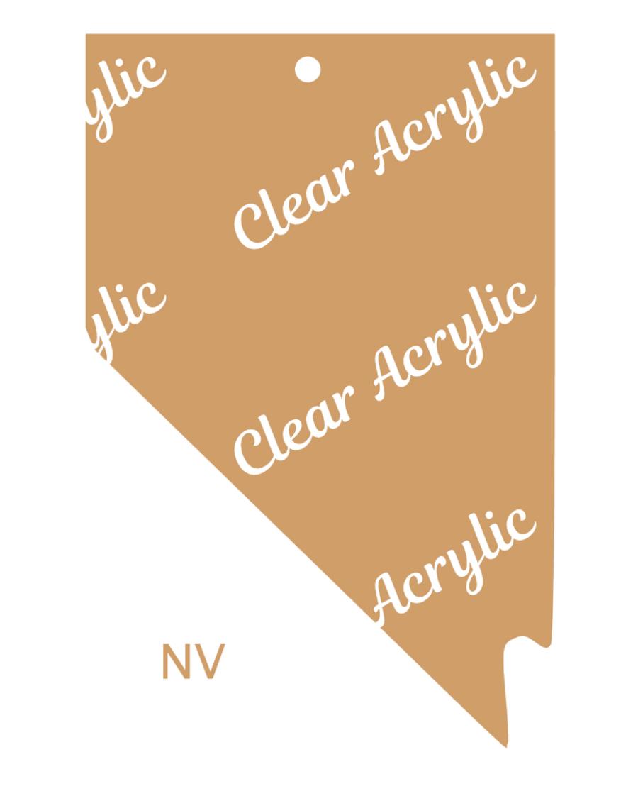 Nevada State Acrylic Blank
