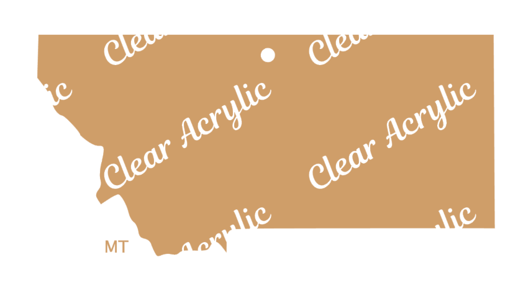 Montana Shape Acrylic blanks