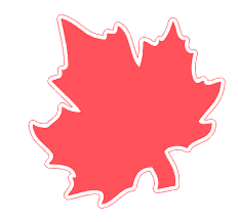 Maple Leaf Acrylic Blank
