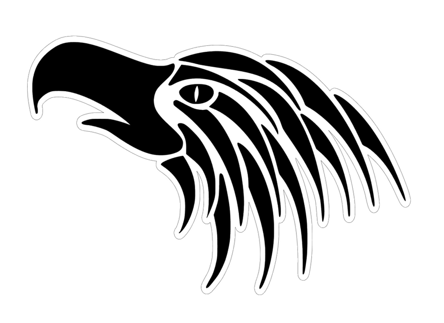 Eagle Head Acrylic Blank