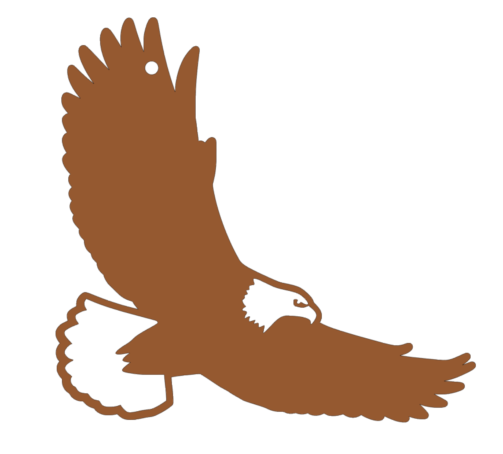 Eagle Soaring  Acrylic Blank