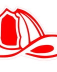 Firemans Helmet  Acrylic Blank