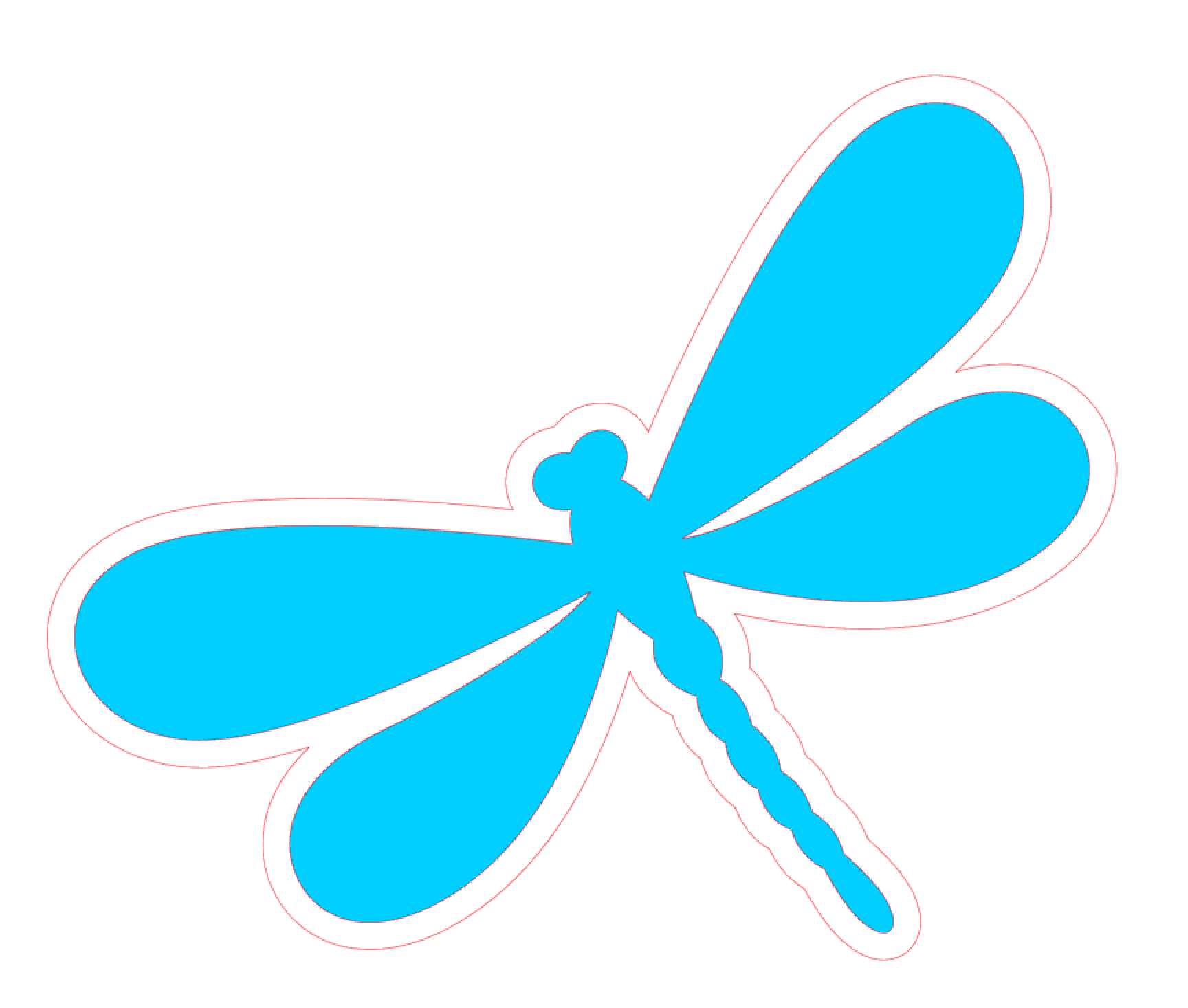 Dragonfly  Acrylic Blank