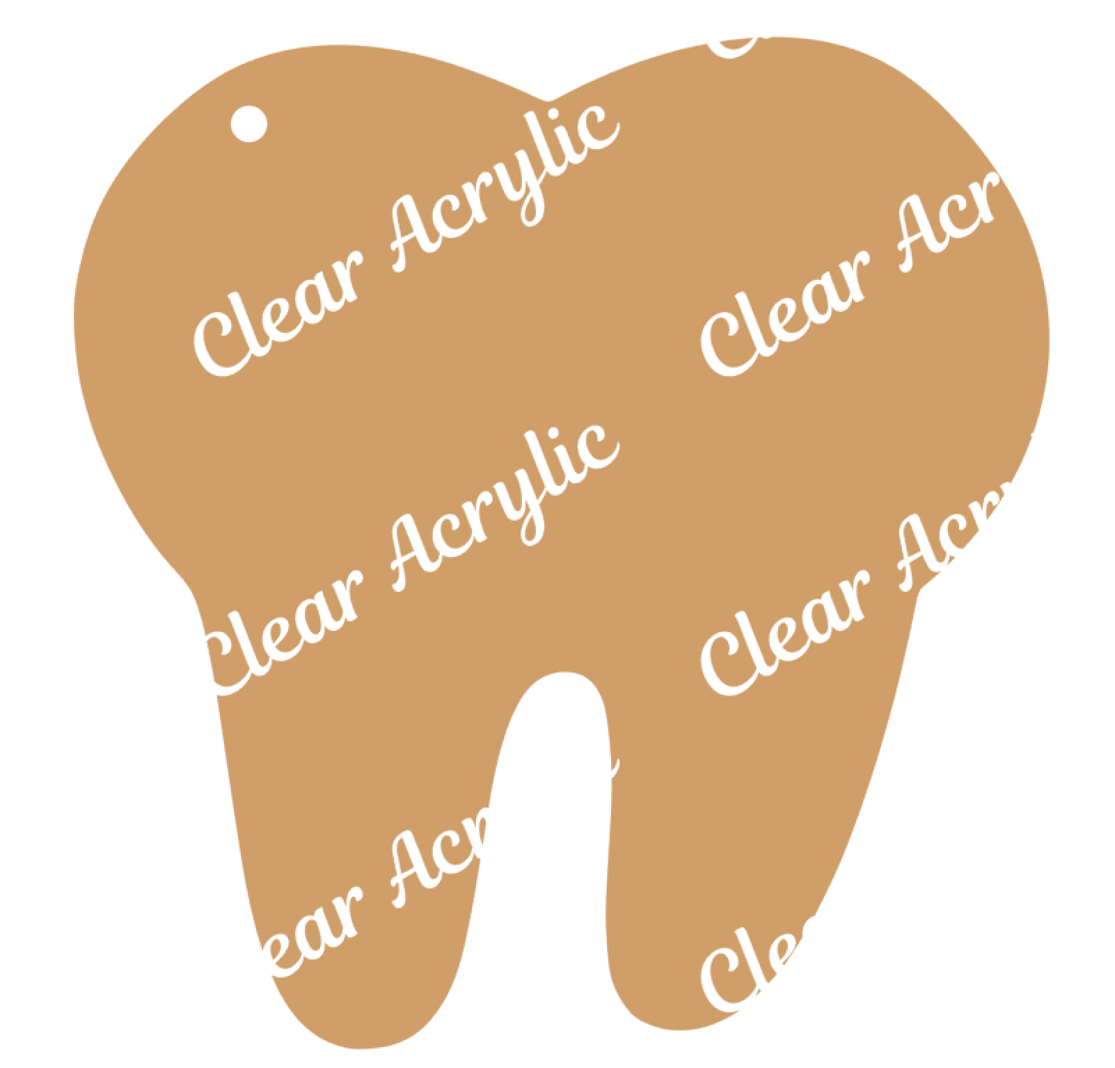 Vinyl Tooth Tooth Acrylic Blank – Moxie Vinyls