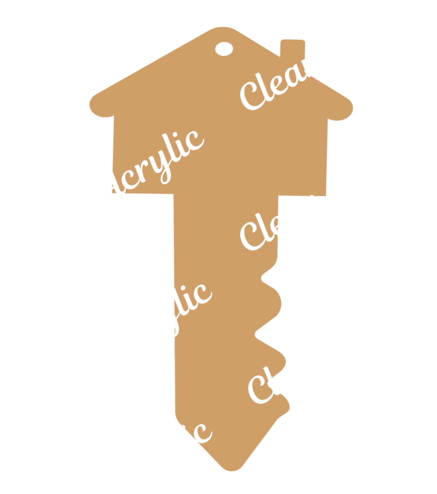 House Key Acrylic Blank