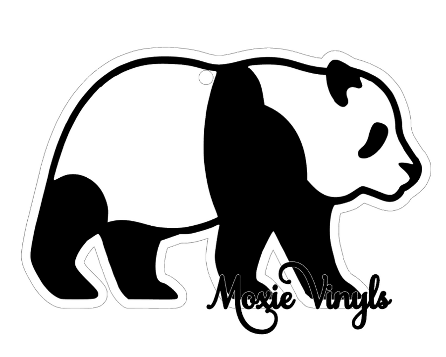 Panda Bear Acrylic Blank
