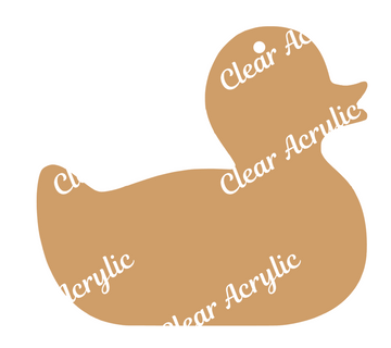 Rubber Duck Acrylic Blank