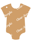 Shape of baby clothes plastic blank 