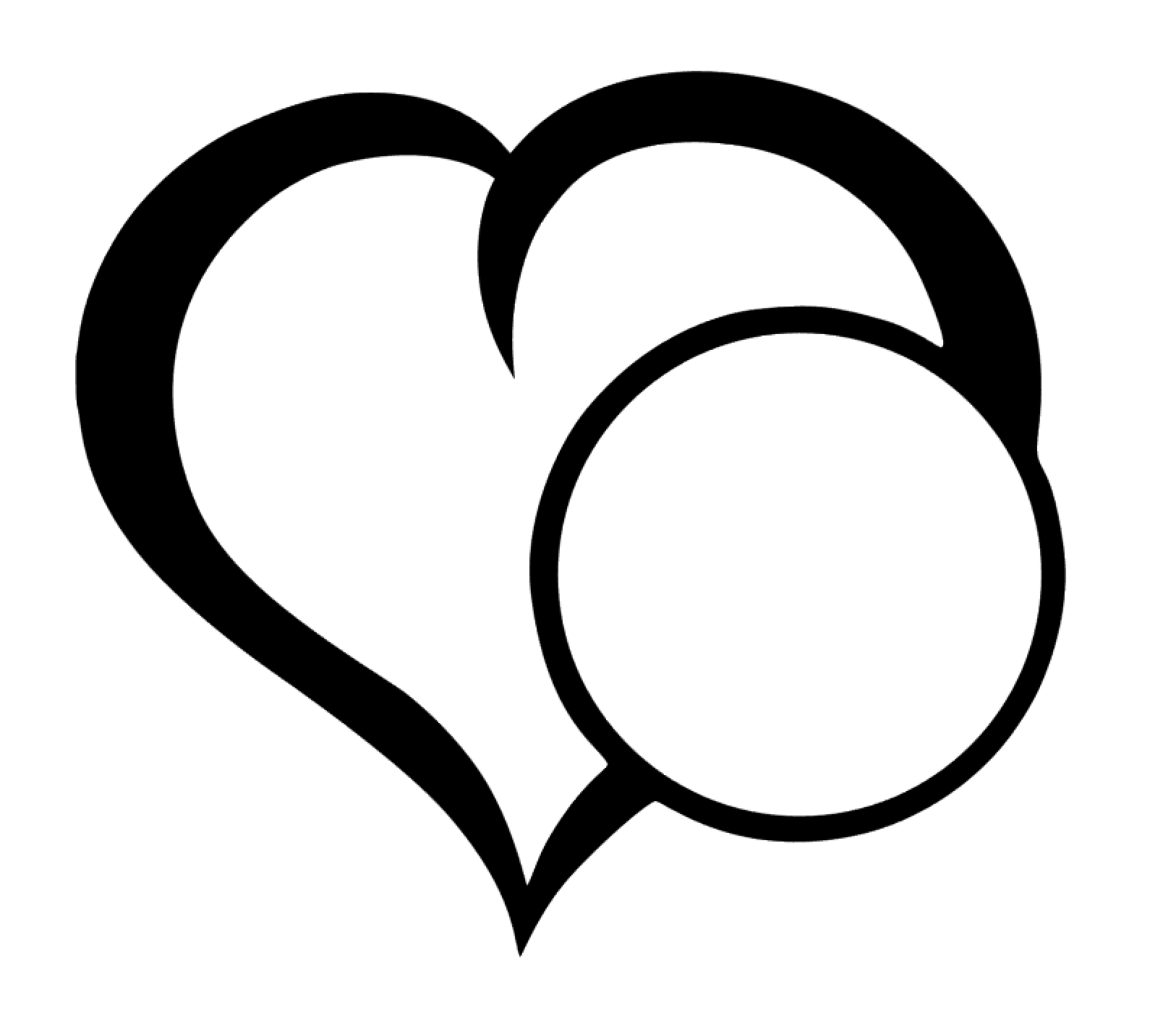 Heart Round Ball Acrylic Blank