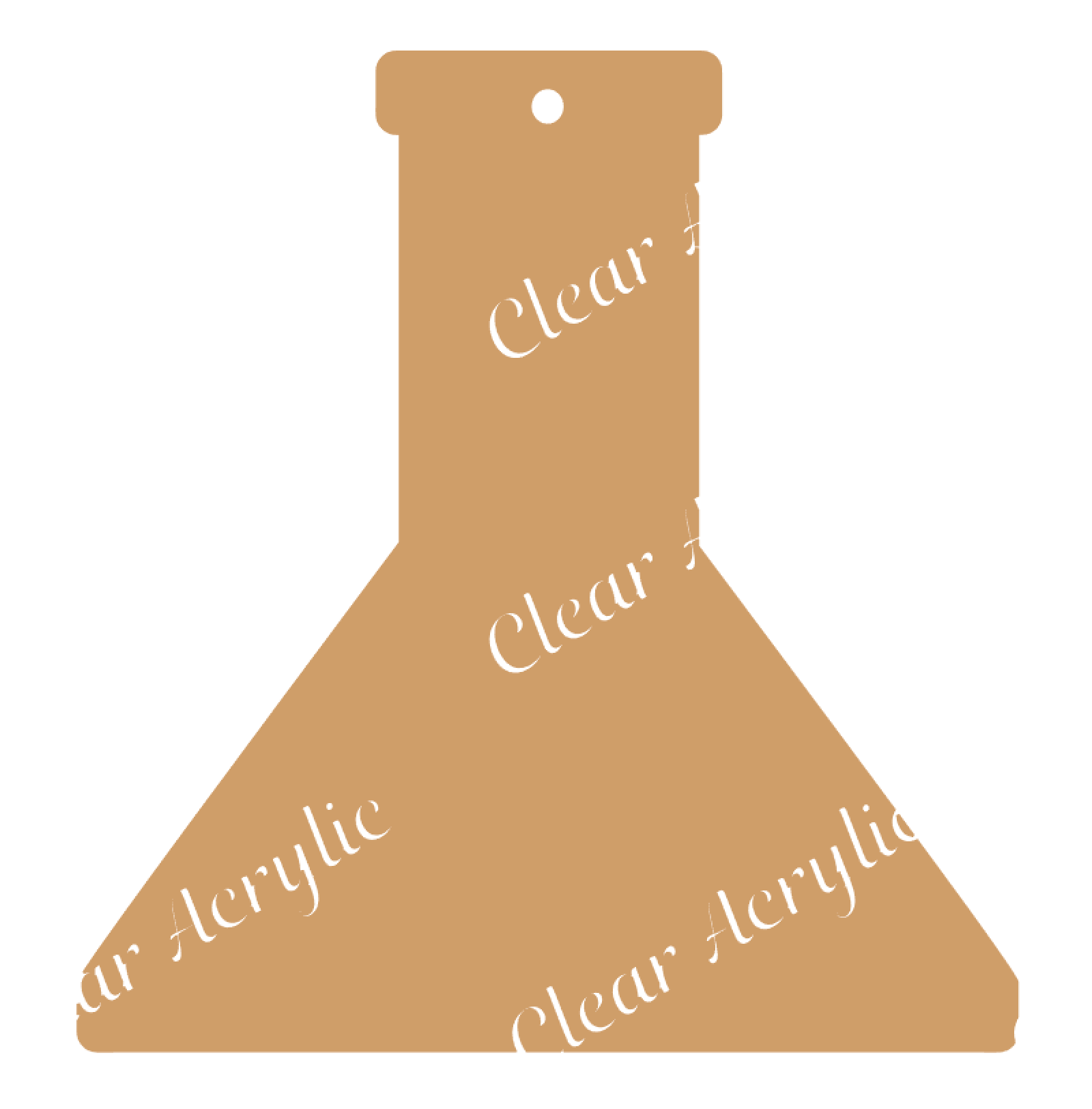 Chemistry Beaker keychain