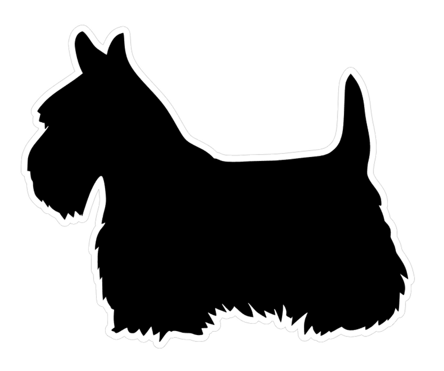 Scottish Terrier Dog Profile Acrylic Blank
