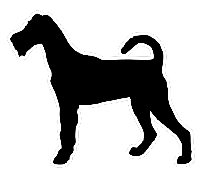 Fox Terrier Profile Acrylic Blank