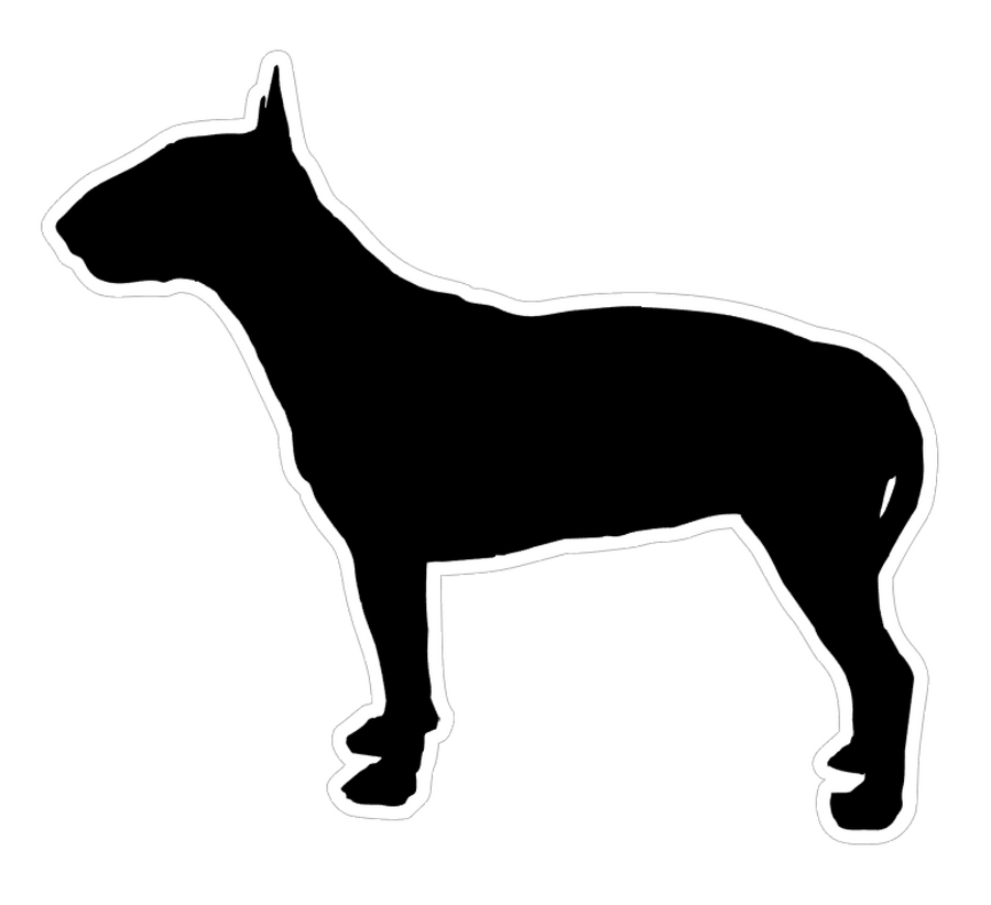 Bull Terrier Dog Profile Acrylic Blank