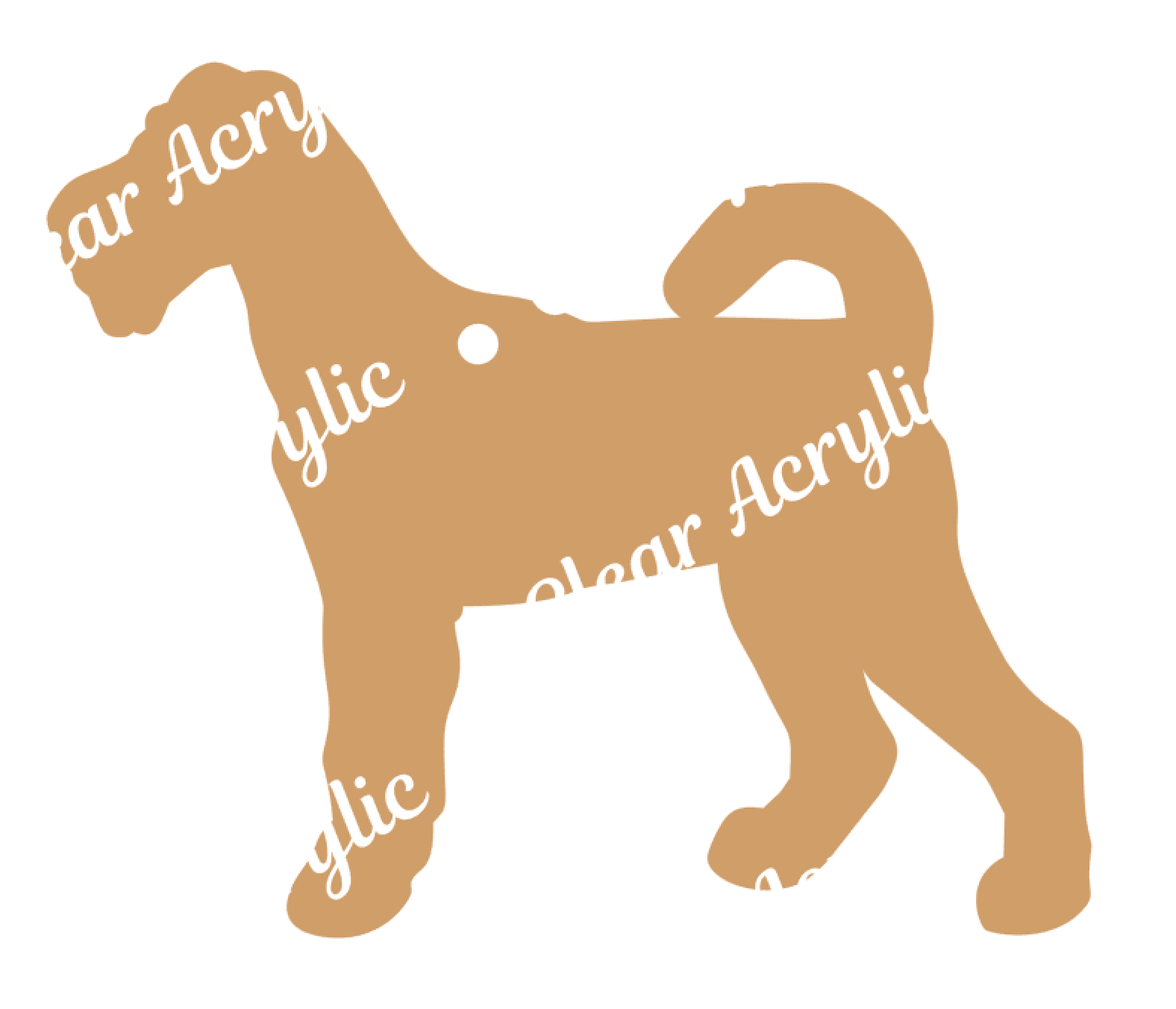 dog acrylic blanks for keychains
