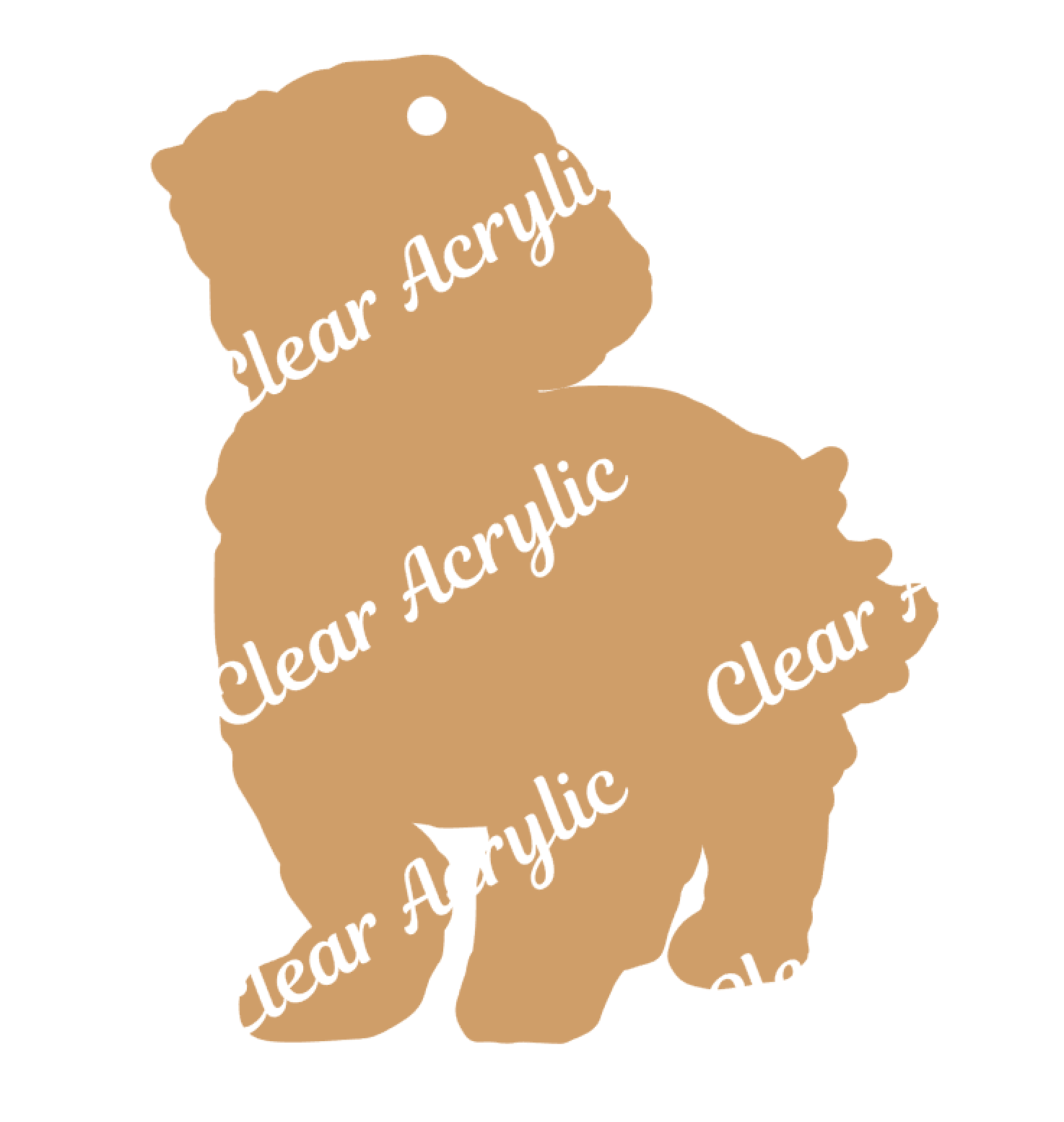 dog acrylic blanks for keychains