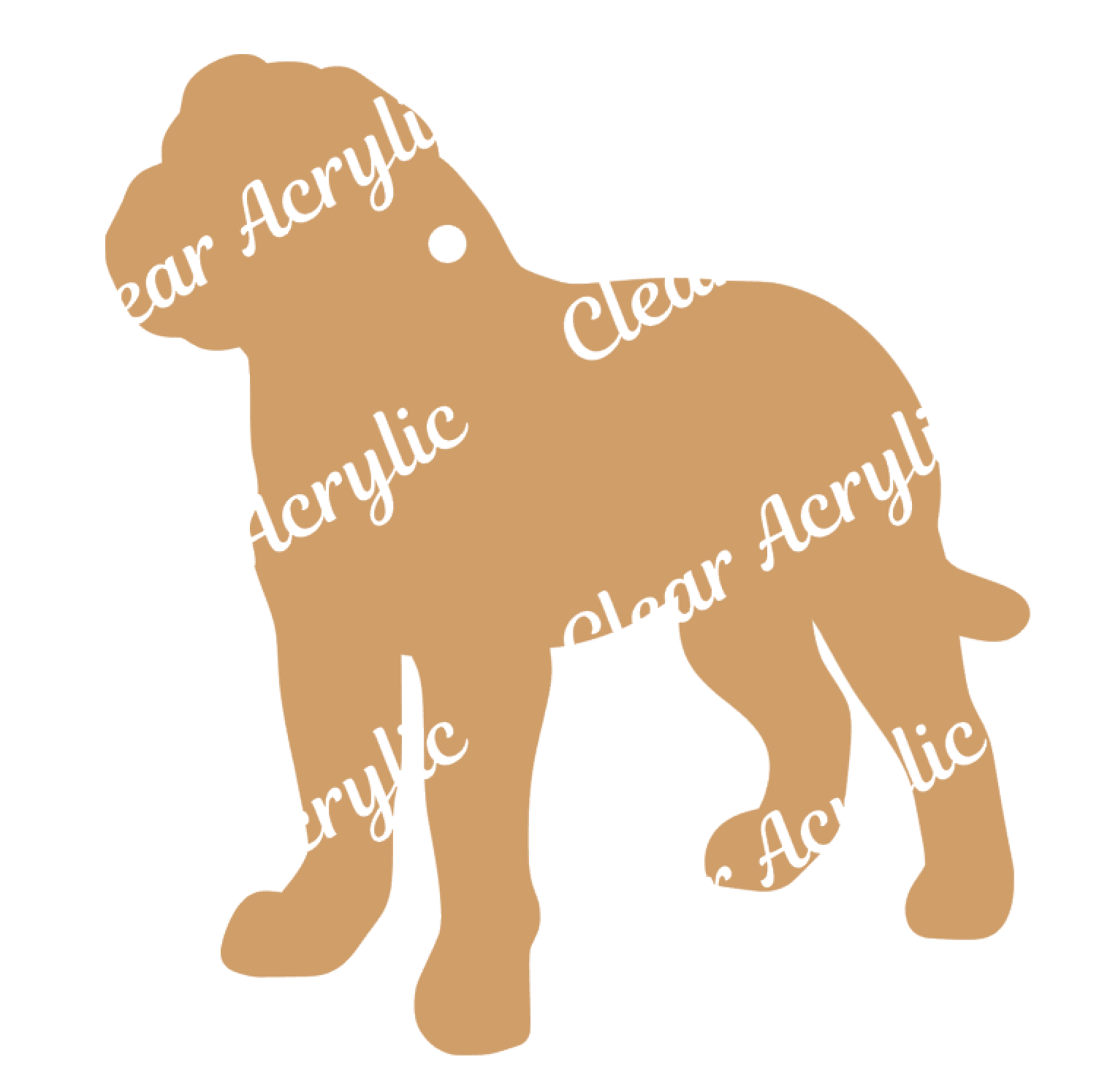 dog acrylic blanks for keychains
