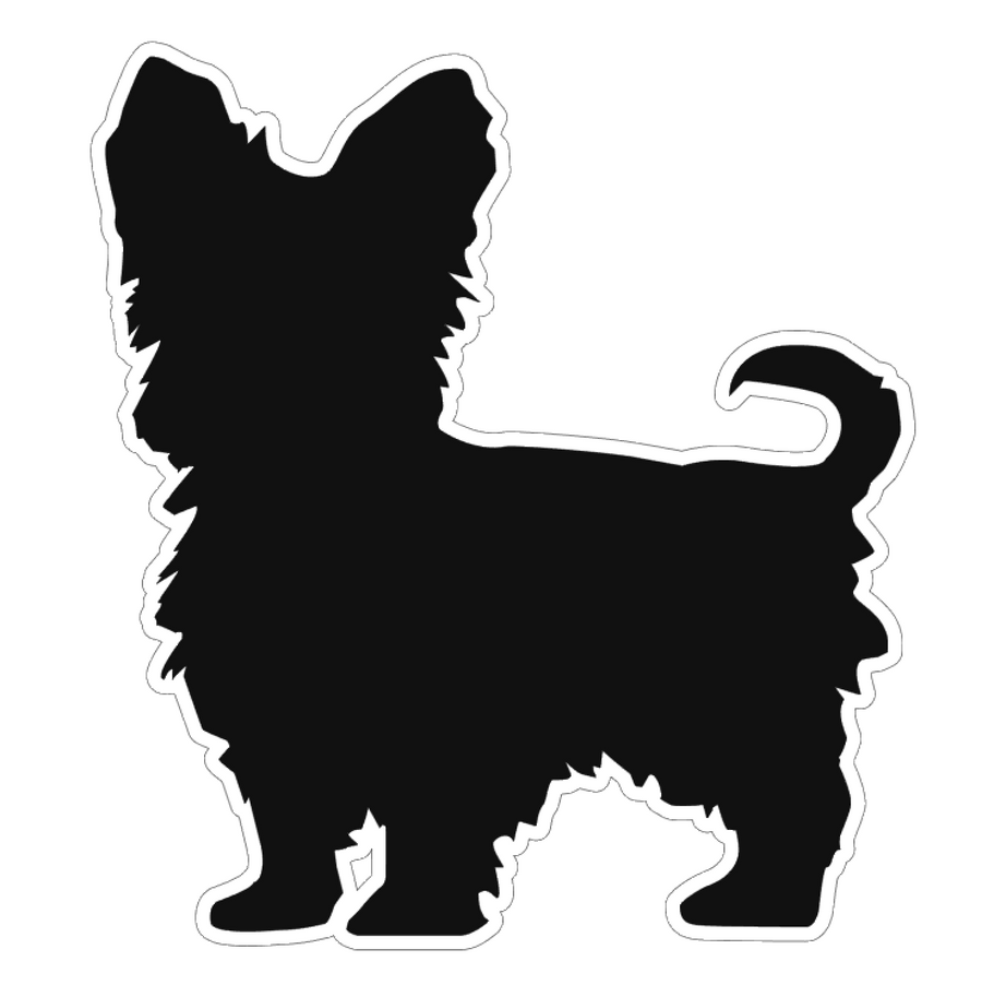Silky Terrier Dog Profile Acrylic Blank