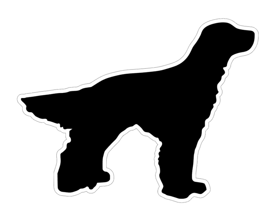 English Setter Dog Profile Acrylic Blank