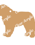 St. Bernard Profile Acrylic Blank