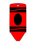 CRAYON KEYCHAIN BLANK