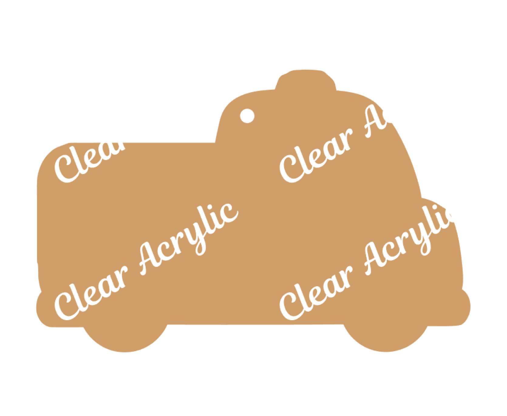 fire engine acrylic blank